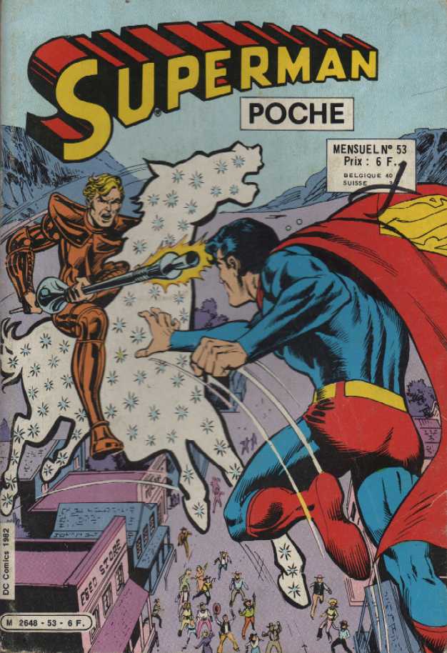 Scan de la Couverture Superman Poche n 53
